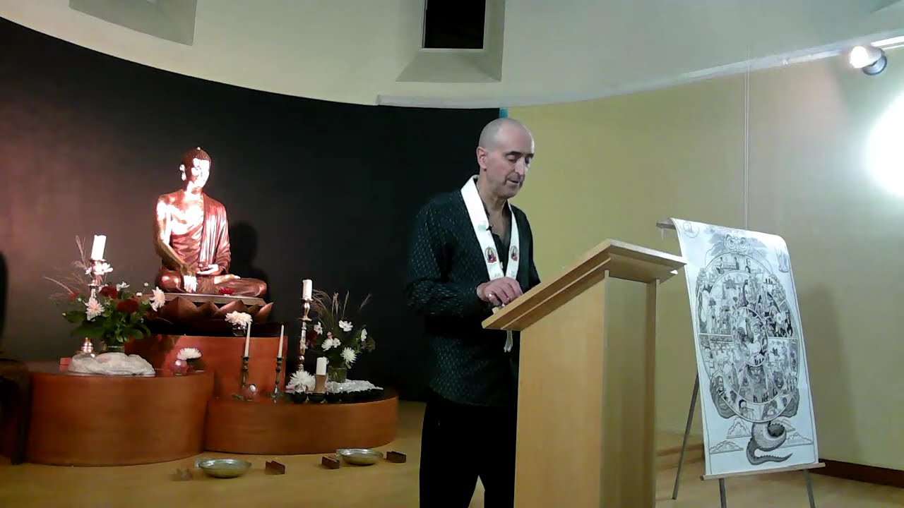 Sangha night talk from Sanghajiva 