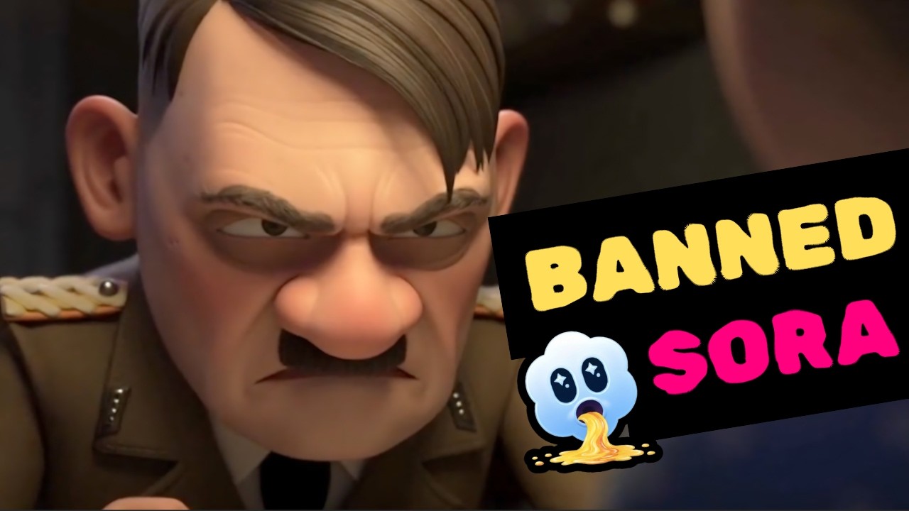 Sora 2 AI просто БЕЗУМНО РАБОТАЕТ от этого... 💀 (Трейлеры к фильму Pixar Sora 2)