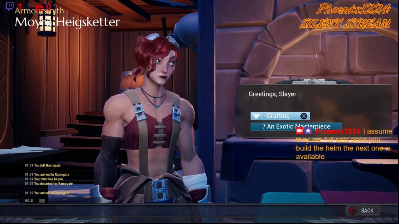 LS 338 on PS4 - Dauntless: The Prismatic Grace Helm