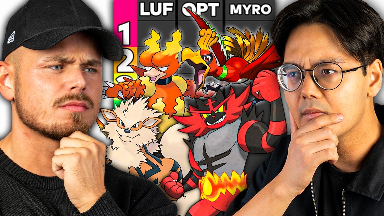 FEUER POKÉMON BLIND RANKING