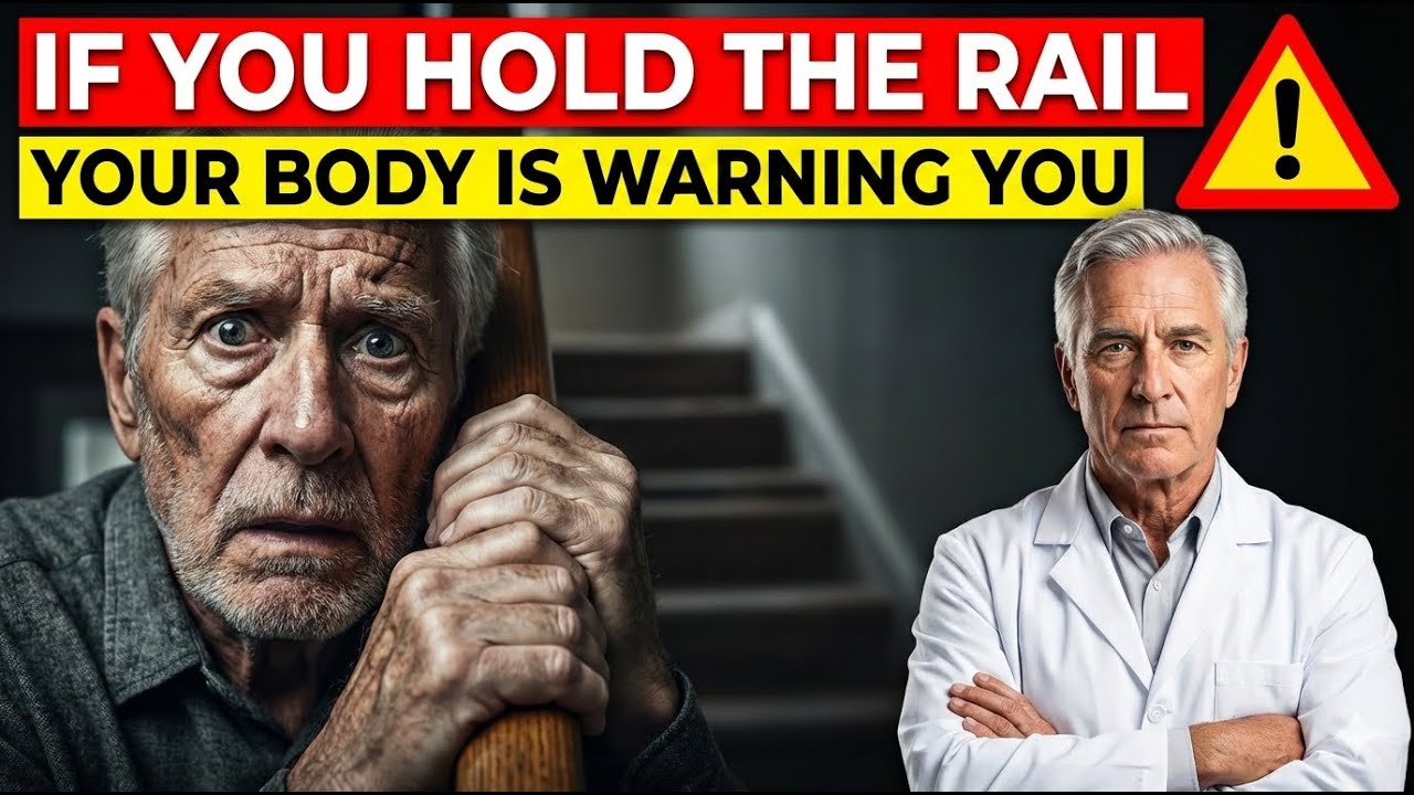 If You Grip the Handrail After 60 Watch This Befo | Health of the elderly