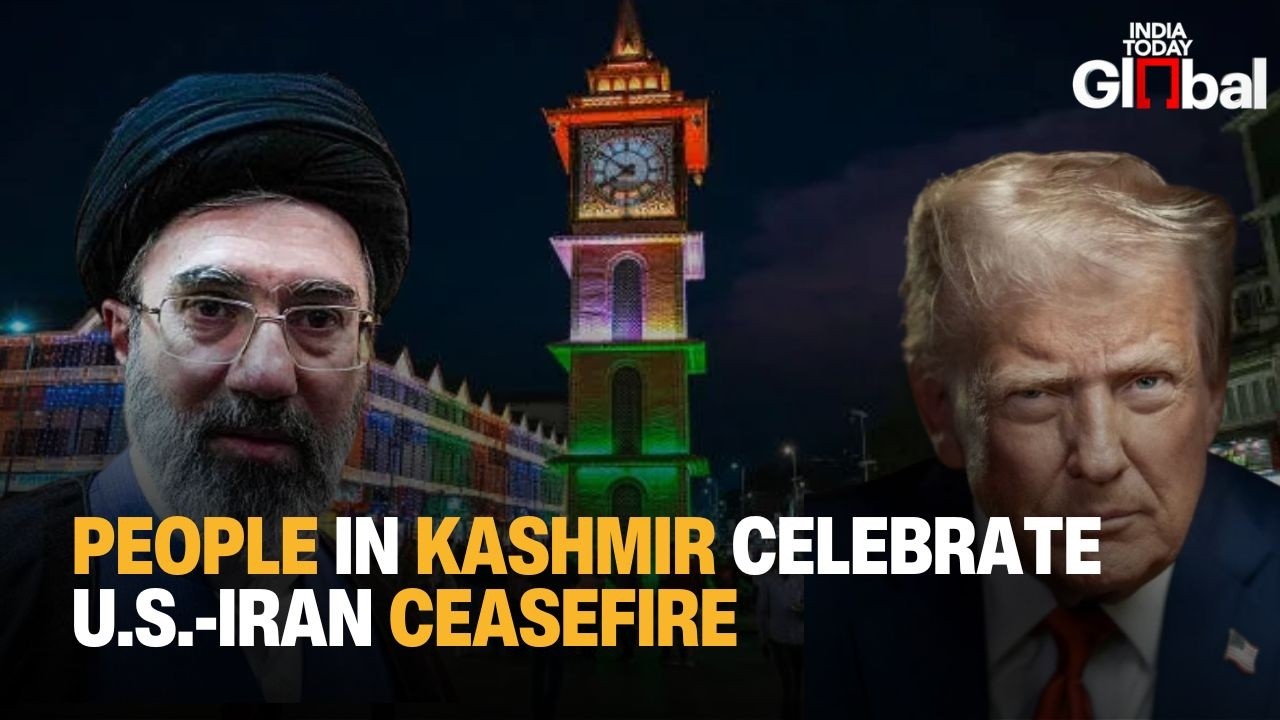 People in Kashmir Celebrate U.S-Iran Ceasefire Deal | #breakingnews #indiatodayglobal