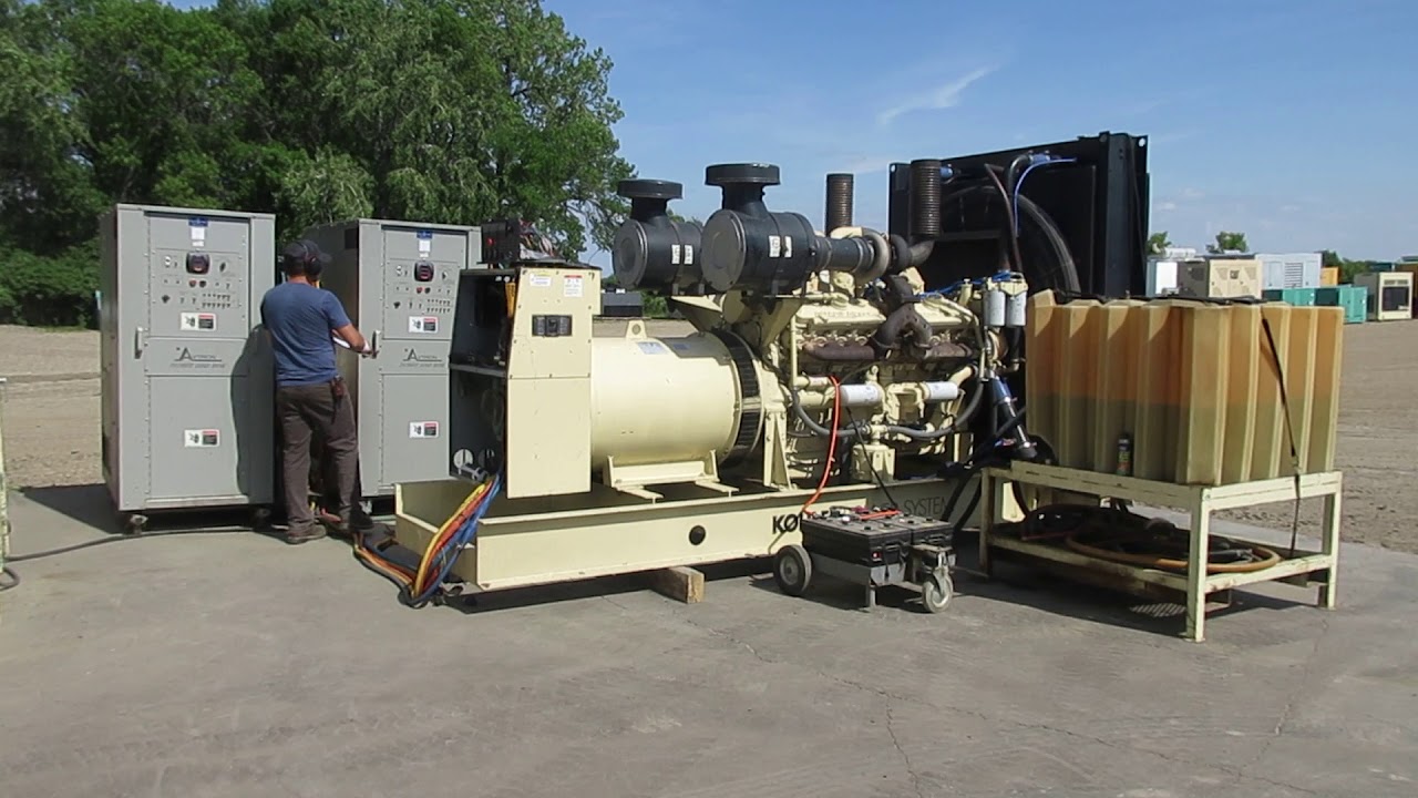 750 kw Kohler Detroit Diesel Generator SN 375648 Video 4 - Abraham Generator Sales Co.
