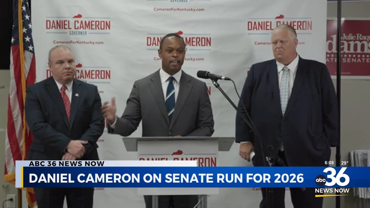 Daniel Cameron on 2026 Senate run