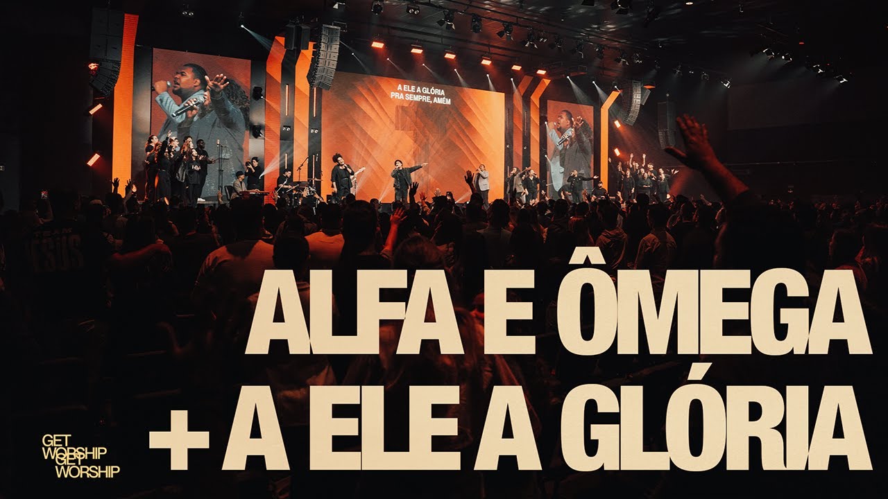 Alfa e Ômega + A Ele a Glória | @viniciuscruzofc  @alinefreire | Get Worship