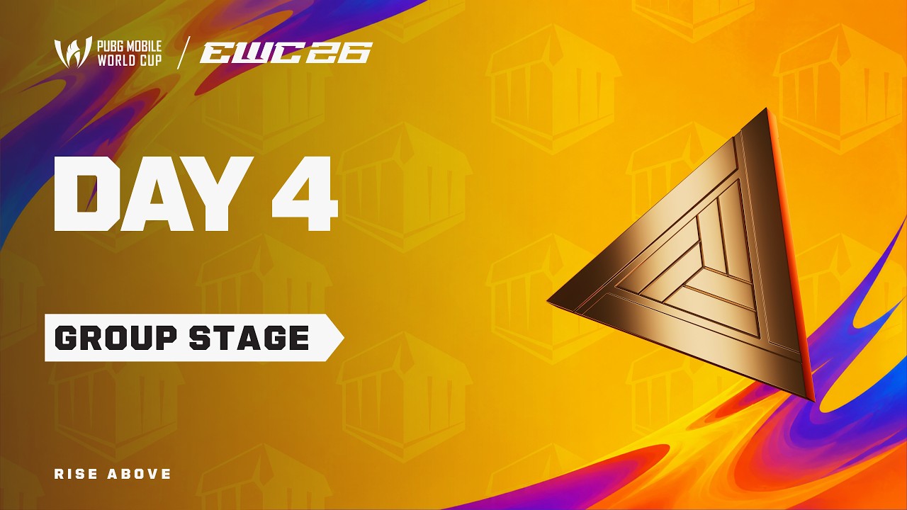 [EN] PMWC at EWC 26 Group Stage Day 4 | GROUP B | PUBG MOBILE WORLD CUP at 2026 ESPORTS WORLD CUP