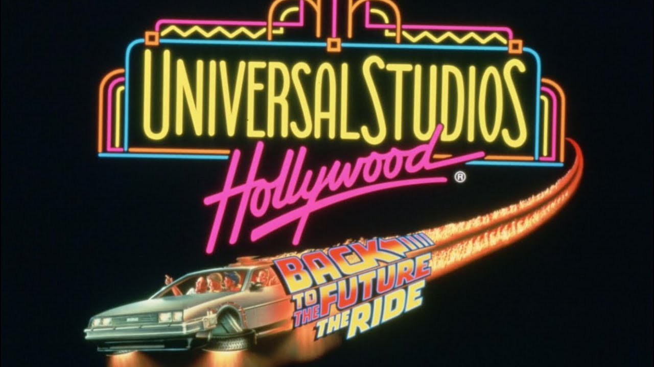 Back To The Future The Ride At Universal Studios Hollywood! The Full Ride Attraction!