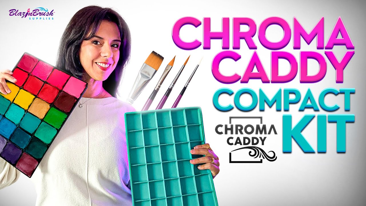 Chroma Caddy, compact your face painting kit
