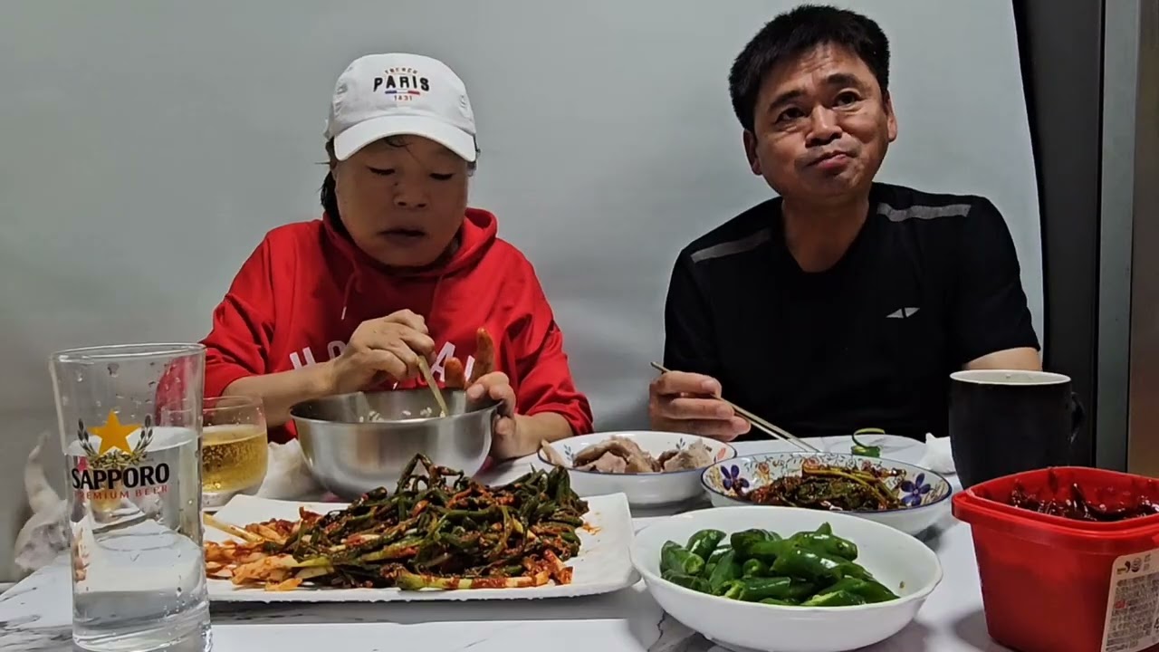 파김치먹방