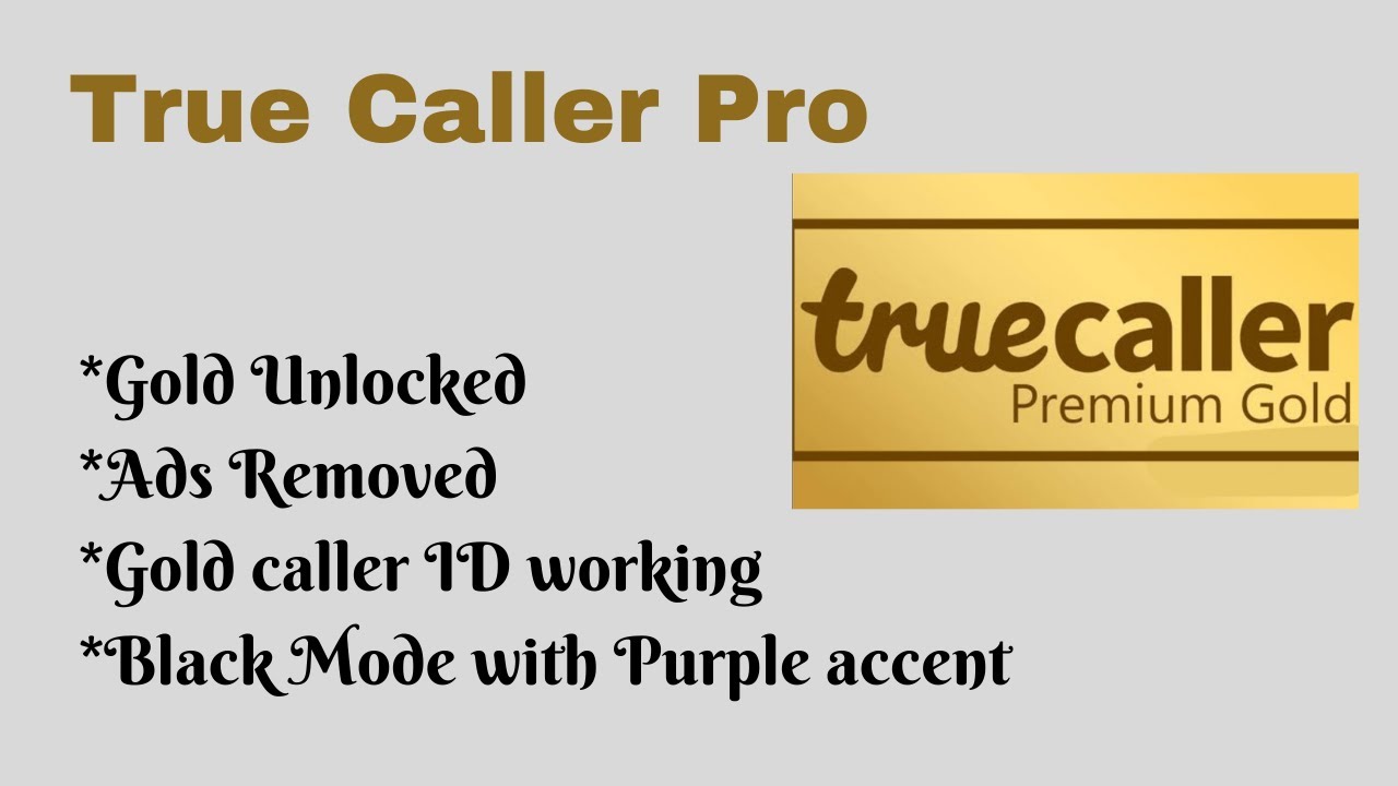 True Caller premium app use for free.