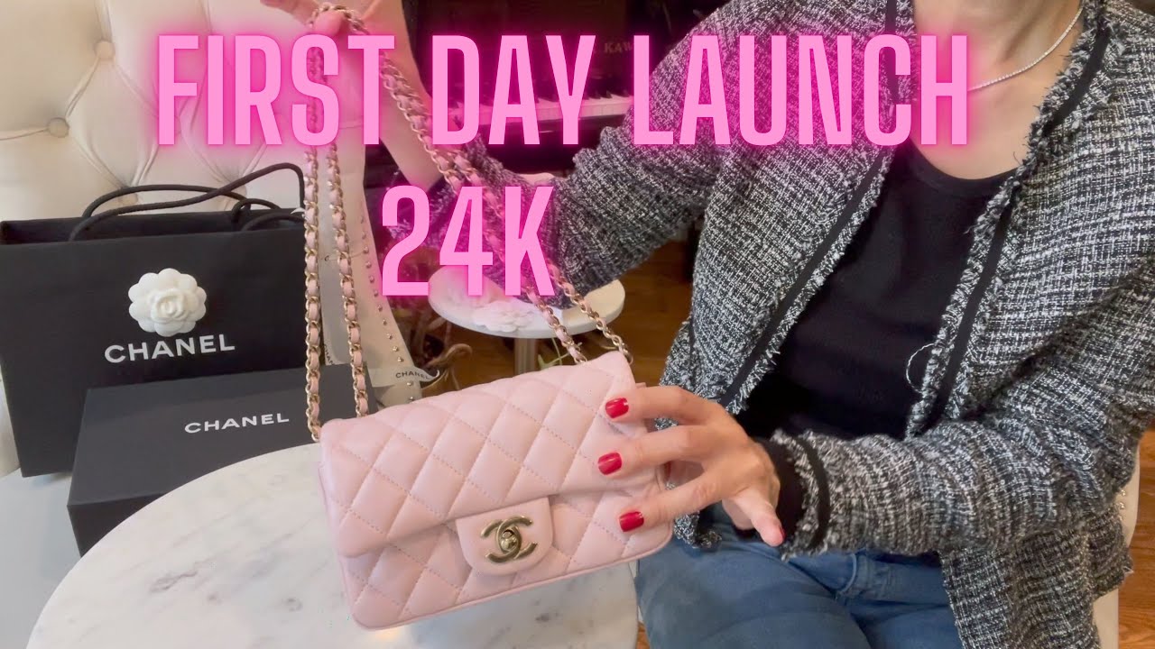 Chanel 24K Fall/Winter Collection First Day Launch Purchase -Mini Flap Bag