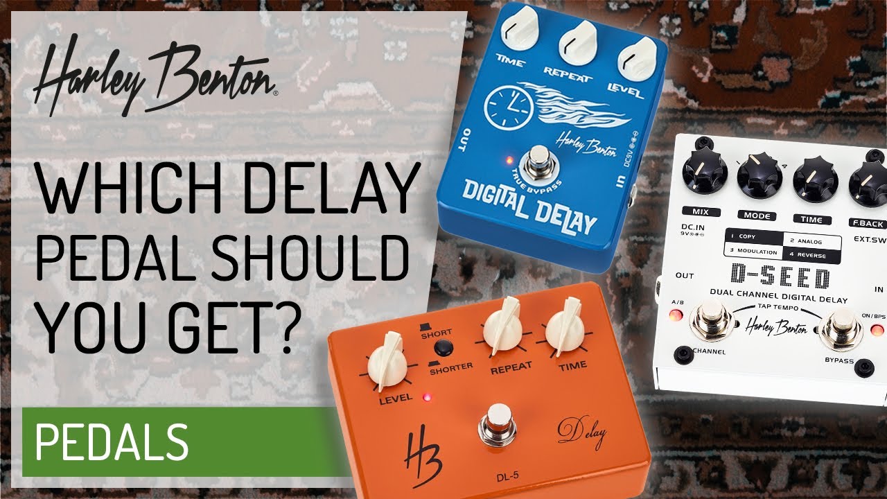 Harley Benton - Which Delay Pedal Should You Get - Delay shootout -