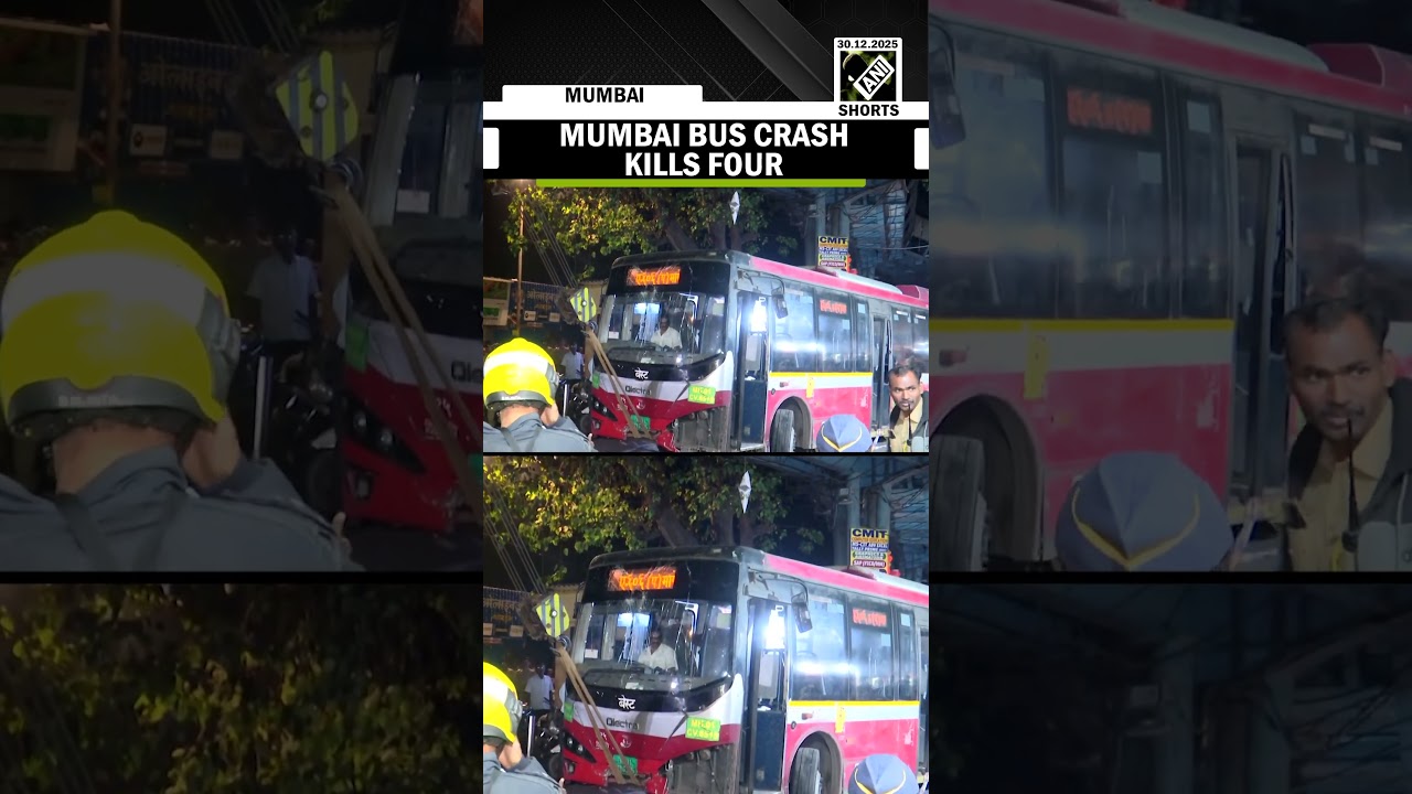 BEST bus hits passengers in Mumbai’s Bhandup West, leaving four dead and nine injured