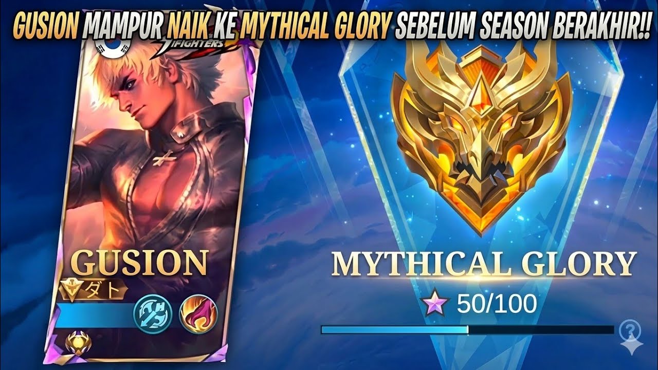 Finally!! Sebelum End season Mampu ke Glory😭 