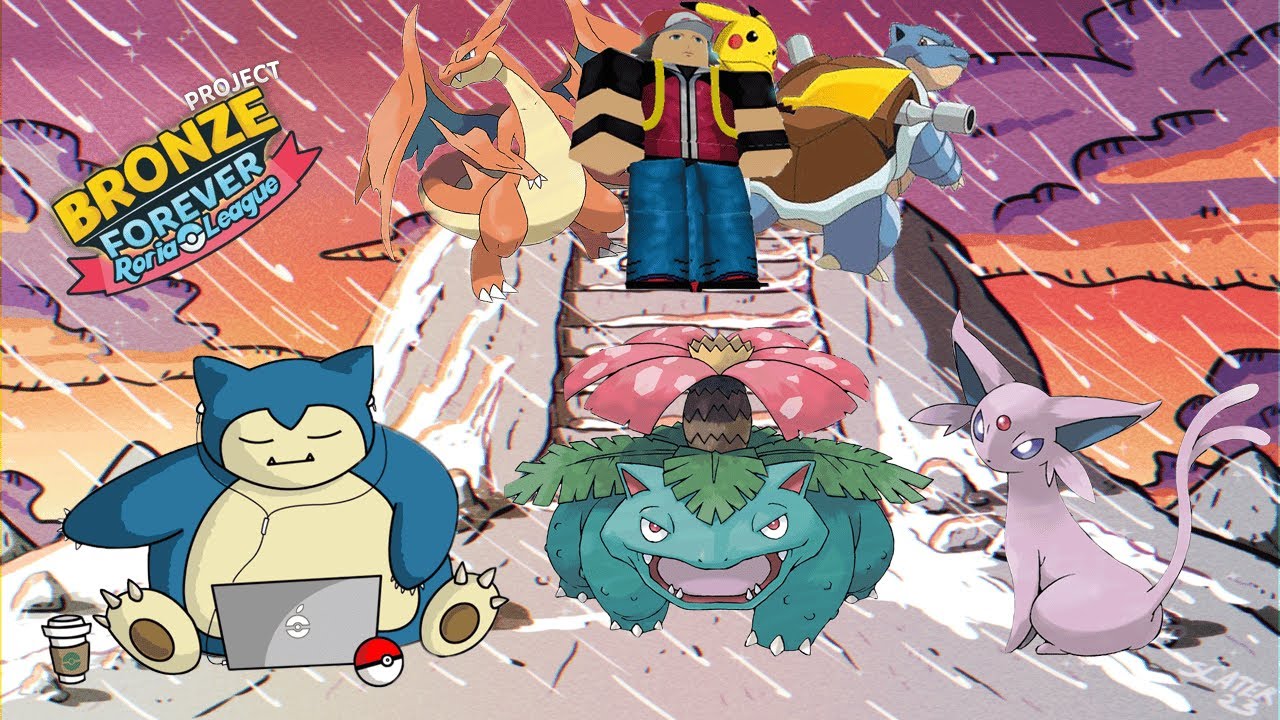 TAKING OVER THE COLOSSEUM AS RED IN POKEMON BRICK BRONZE