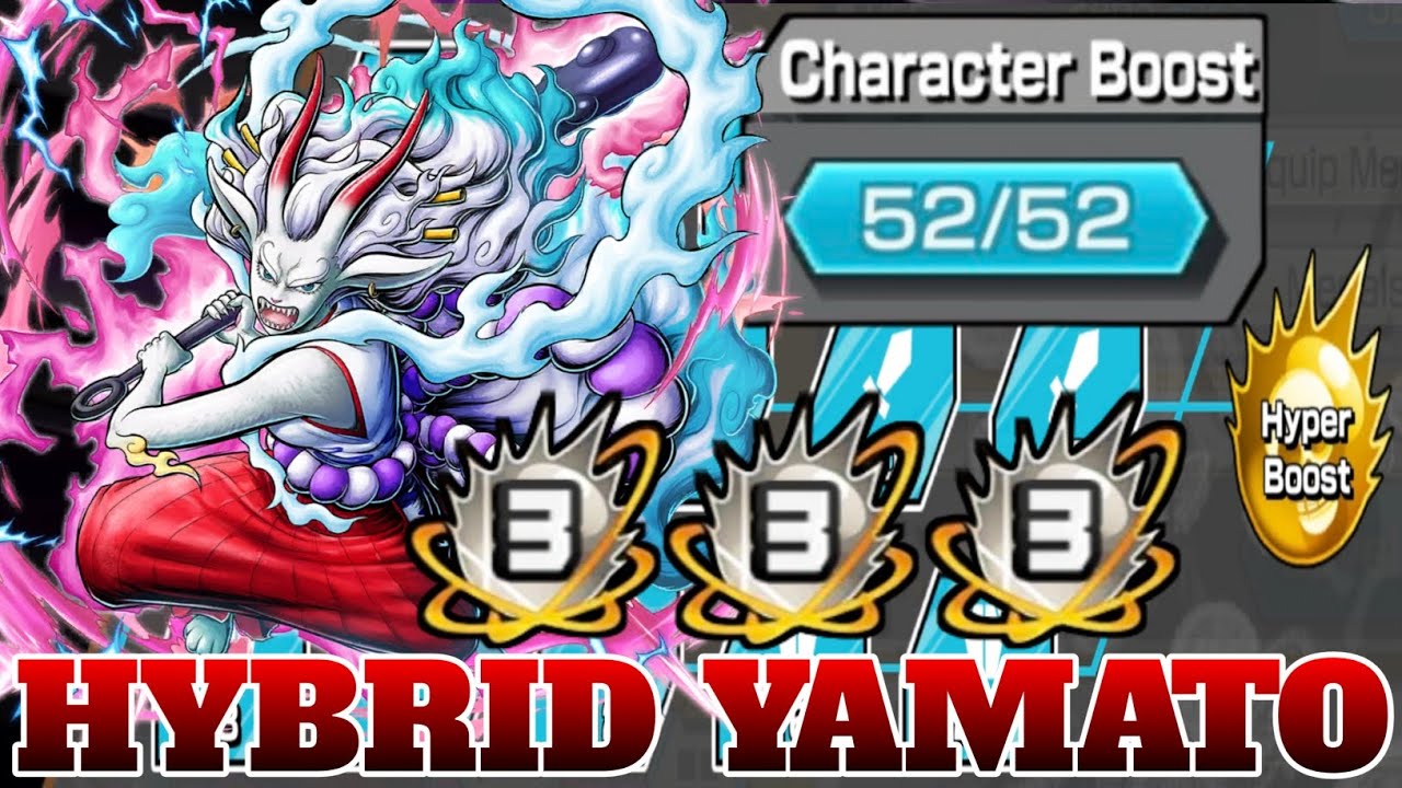 HYBRID YAMATO MAX BOOST GAMEPLAY | ONE PIECE BOUNTY RUSH | OPBR