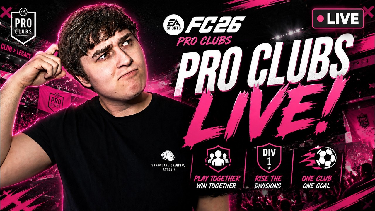 FC 26 Pro Clubs LIVE 🔥 Playing With Viewers! Join the Club