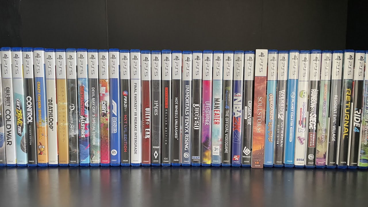 Моя коллекция PS5 2021 года (50 игр!)