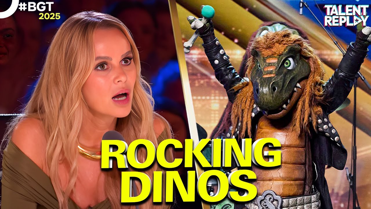 Prehistoric Power: Heavysaurus Shines with 'We Will Rock You' | BGT 2025