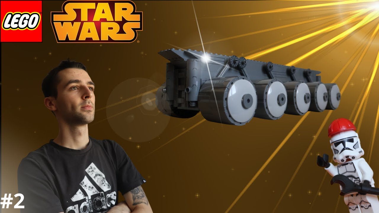 On construit le châssis du Turbo Tank [Lego STAR WARS]  / Fr - EP 2