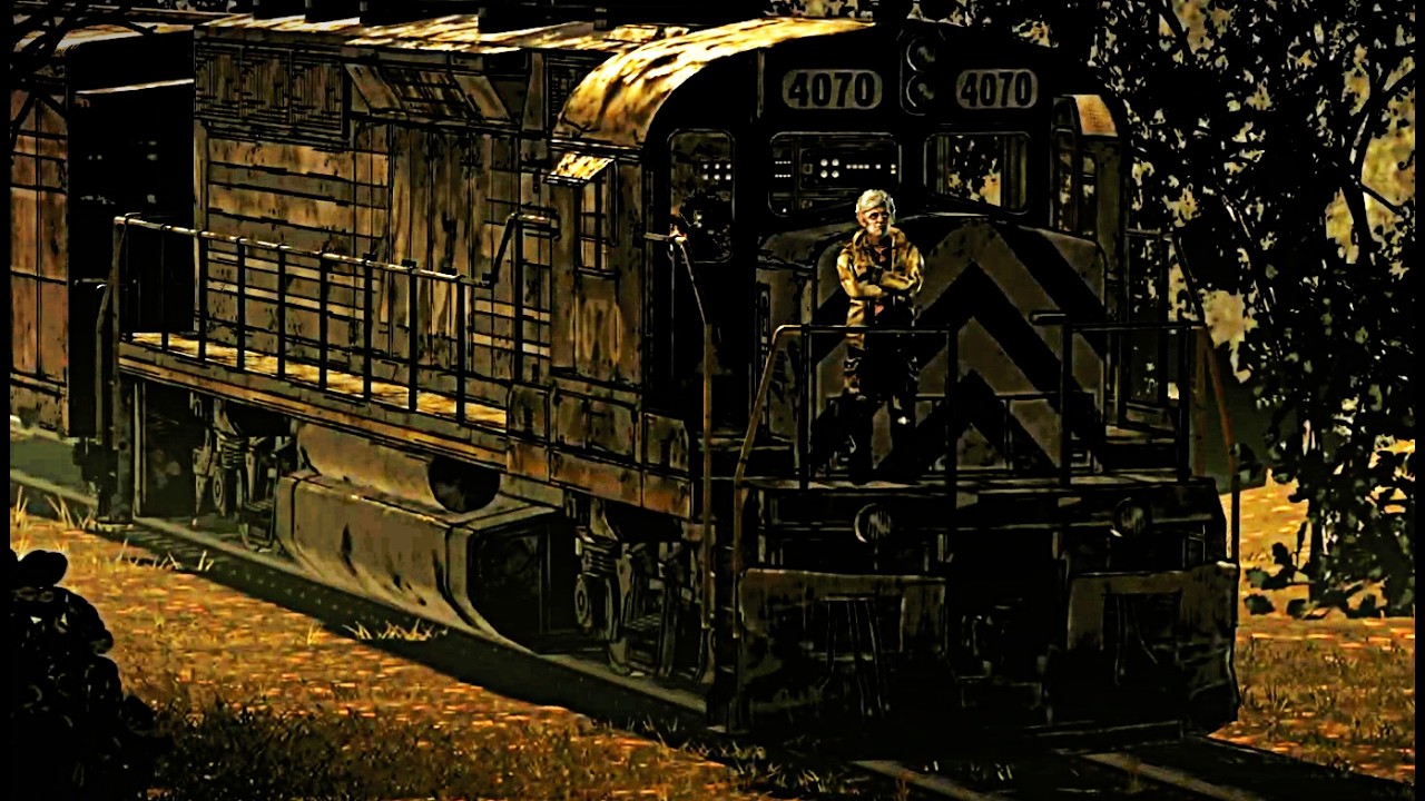 Terrible tragedy on a train -Telltales the Walking Dead