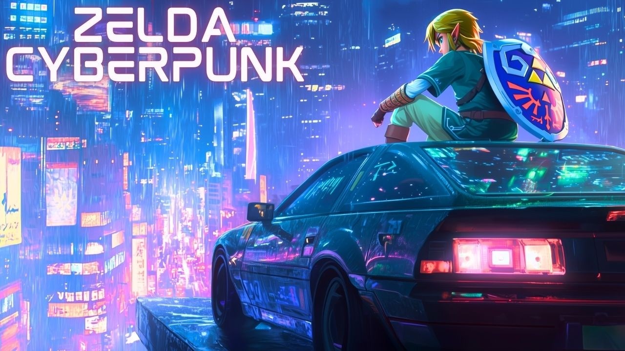 Zelda Music but it's Cyberpunk