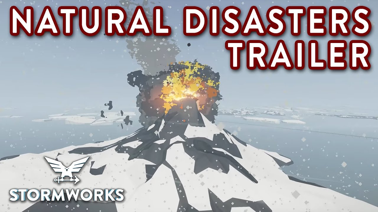 Stormworks NATURAL DISASTERS Announcement Trailer!! - In-Depth Overview and Analysis