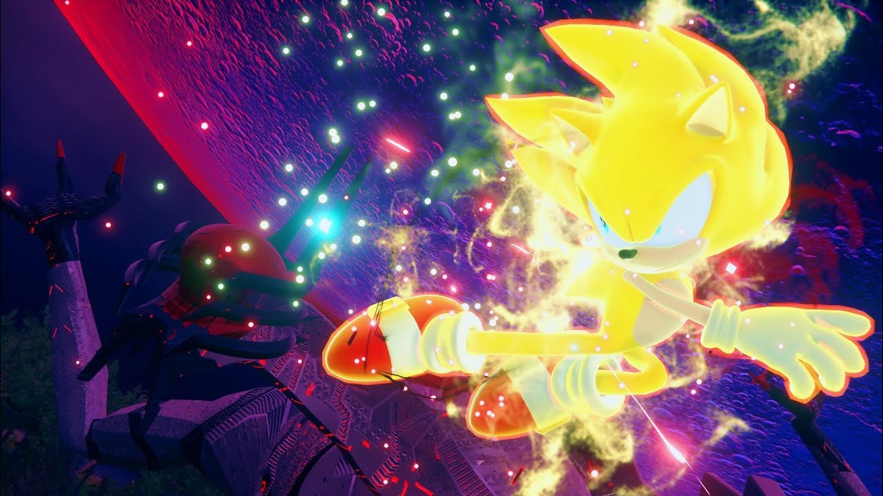 SONIC FRONTIERS: Cyber Super Sonic V.S Supreme (The End)