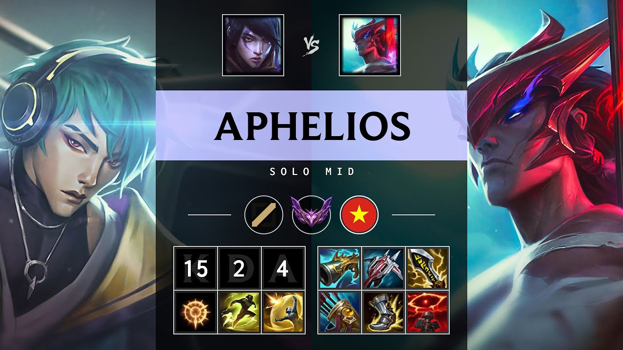 Aphelios Mid vs Yone - VN Master Patch 25.07