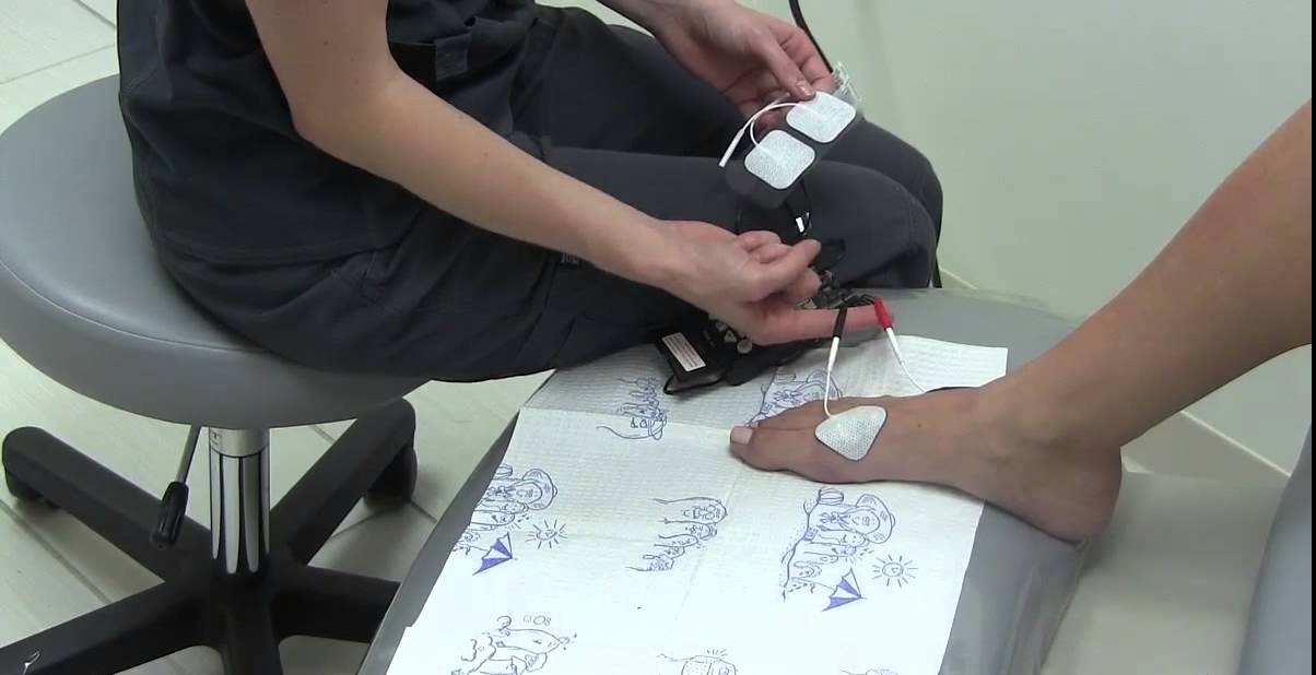 TENS Unit for FOOT and ANKLE PAIN! How to use it!