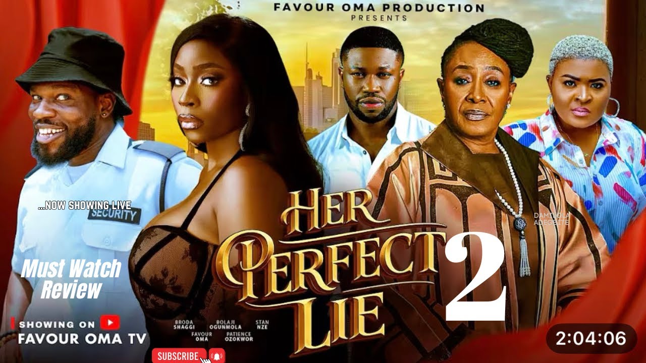 HER PERFECT LIE 2 REVIEW(LATEST MOVIE REVIEW:BOLAJI OGUNMOLA,FAVOUR OMA,STAN NZE,PATIENCE OZOKWOR)