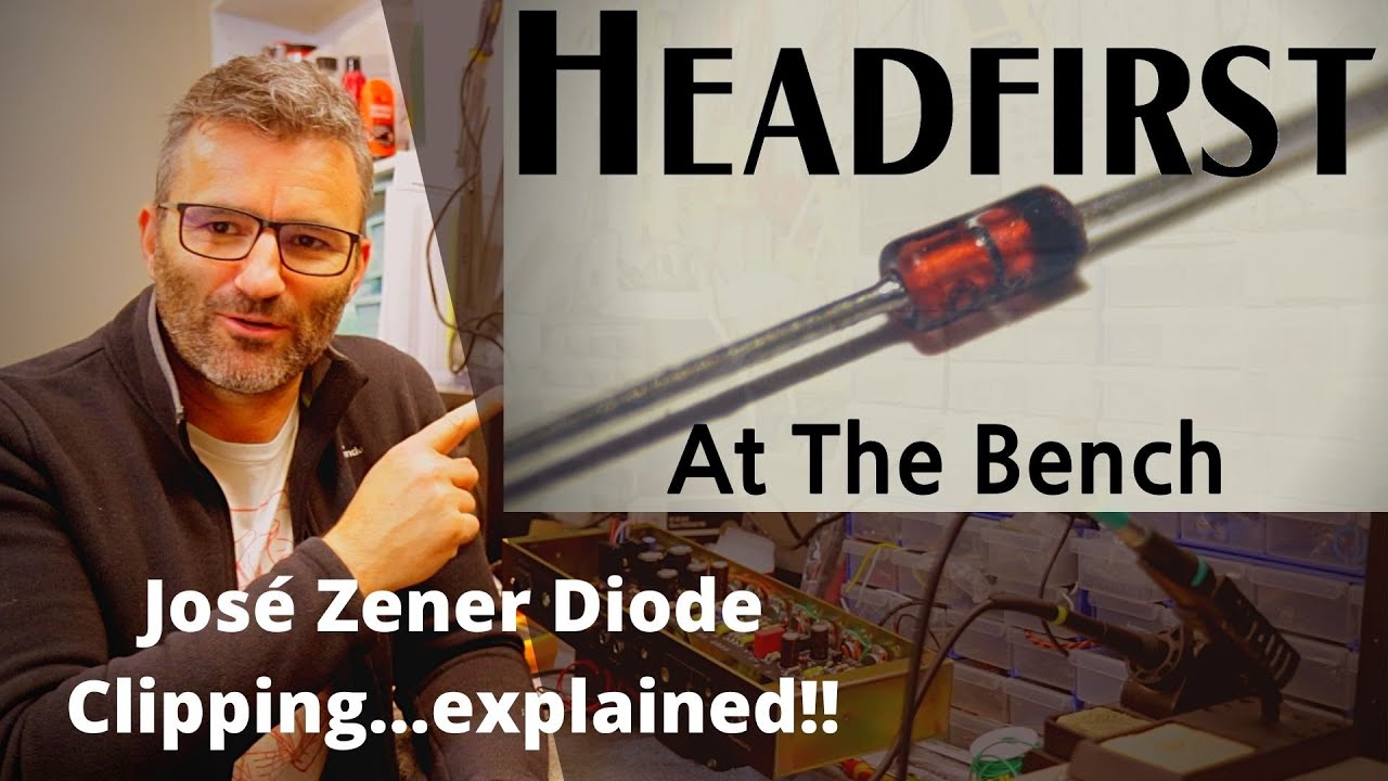 Headfirst Amps, At The Bench - ограничение сигнала диодом Стайнера Хосе....объяснено!!