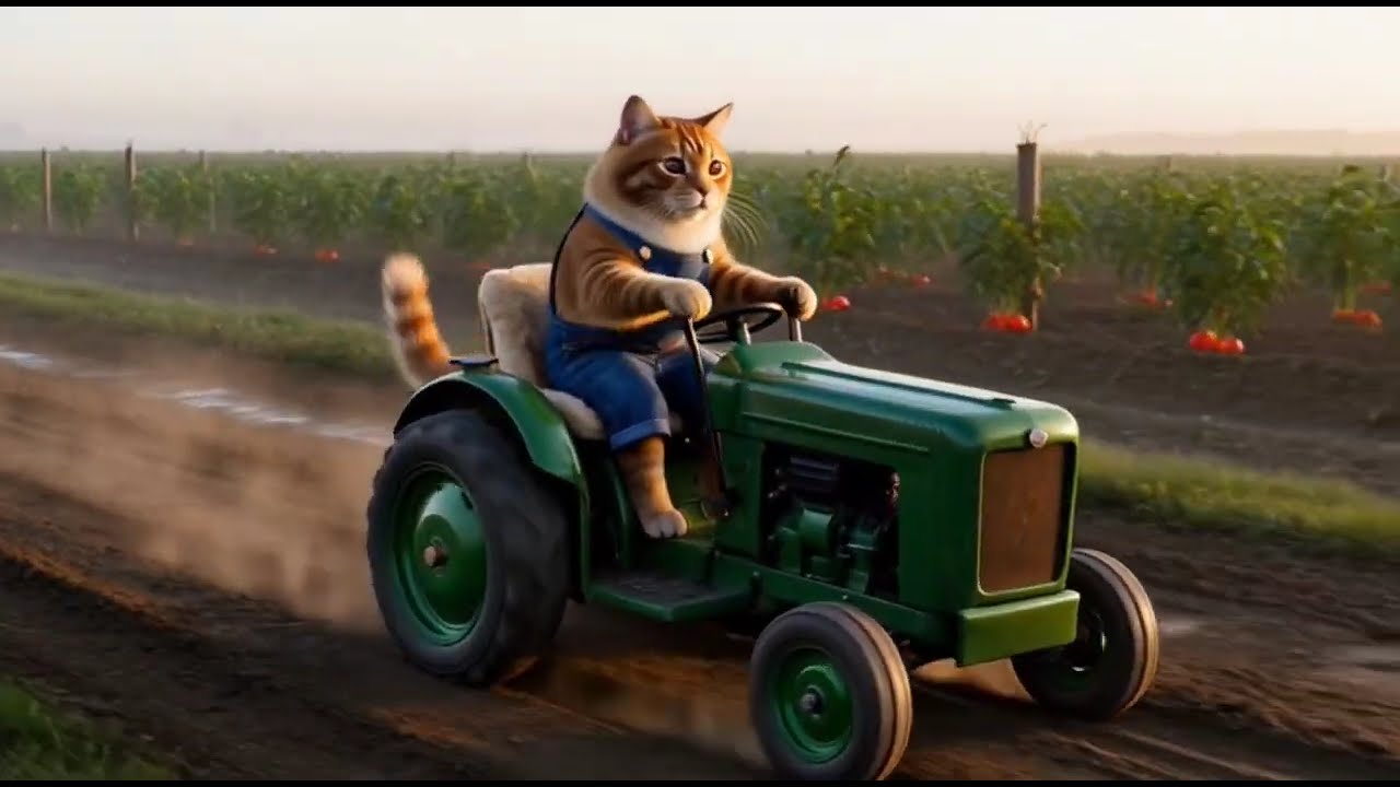 Barnaby the Cat Who Runs a Farm: A Full Day with Barnaby of Paws-and-Plough