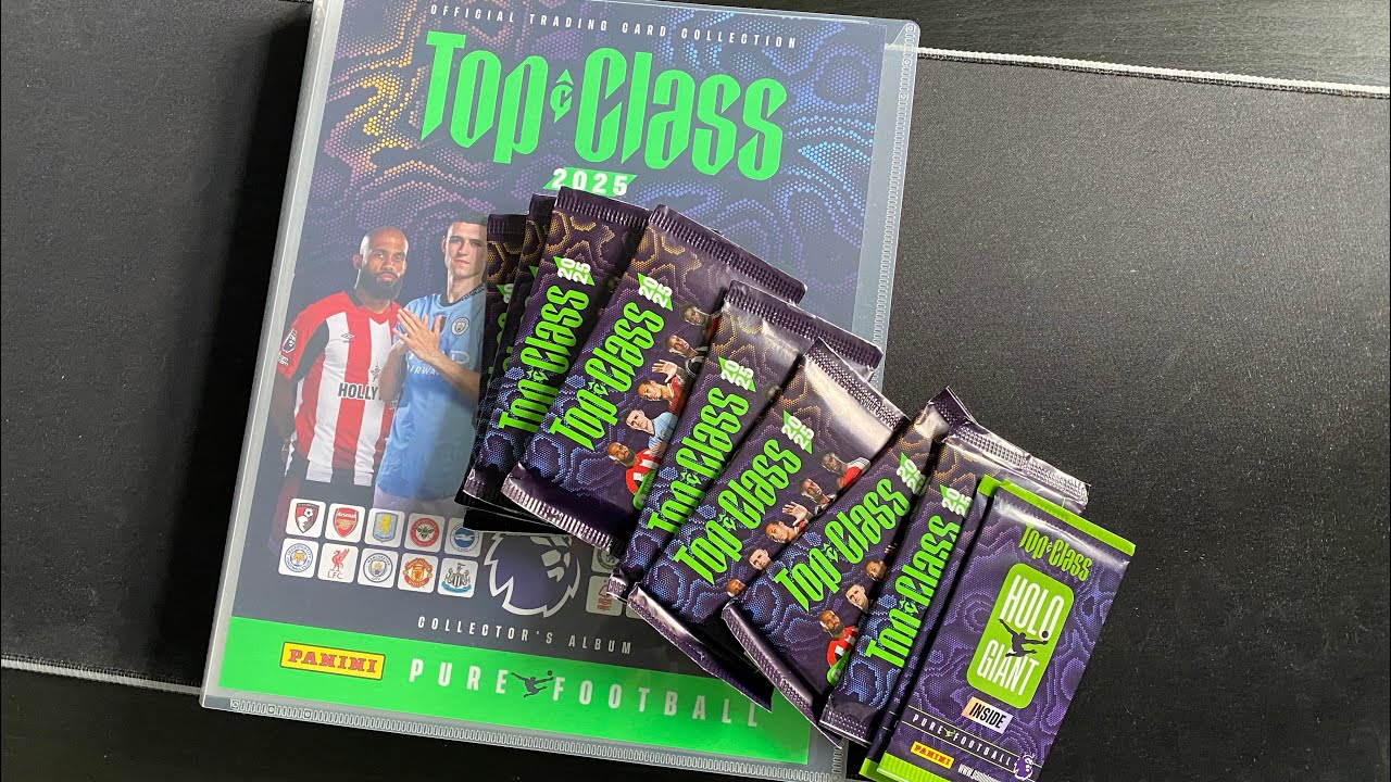 Can we COMPLETE our Panini Premier League Top Class 2025 Collection! (PACK OPENING!)