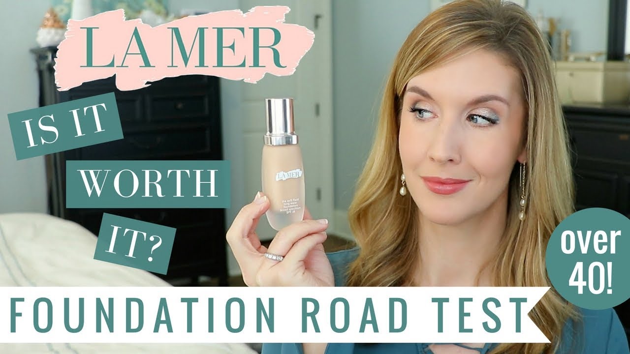 La Mer Soft Fluid Long Wear Foundation Review | Wear Test | Over 40 Foundation