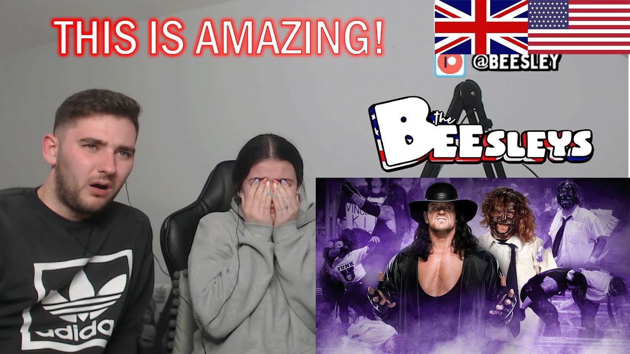 British Couple Reacts to WWE FOR THE FIRST TIME!! Undertaker & Mick Foley Hell in a Cell Match