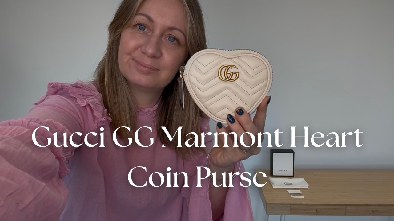 Gucci GG Marmont Heart Coin Purse Review
