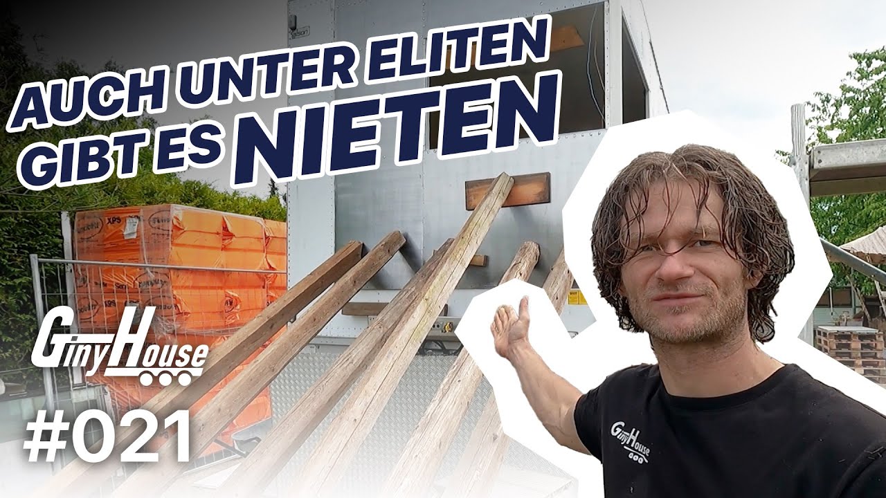 💪🏼 NIETEN, KLEBEN, SPACHTELN! Es geht weiter mit dem FASSADENBAU am mobilen TINYHOUSE | BauVLOG #021