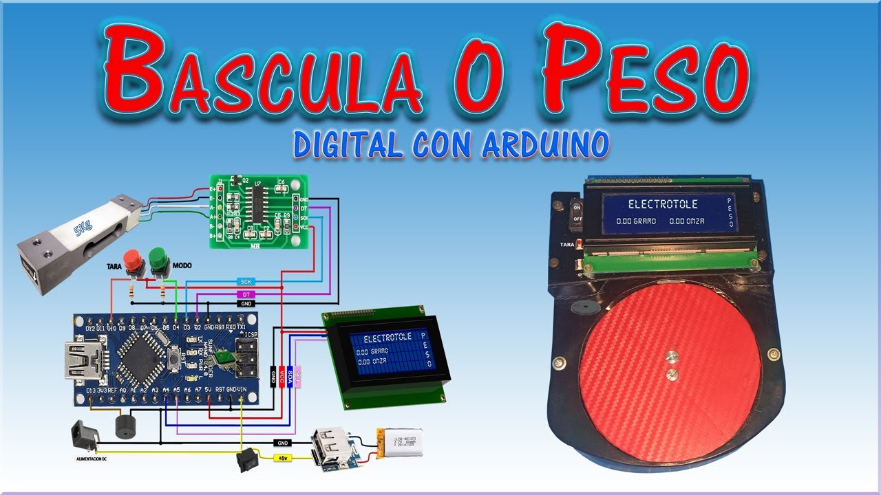 BASCULA O PESO DIGITAL