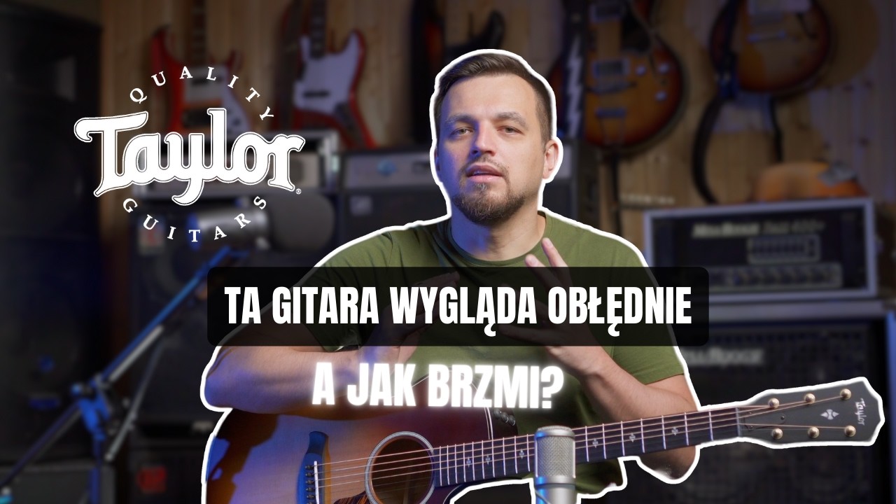 Ta gitara wygląda obłędnie&hellip; a jak brzmi? Taylor 314CE Builder's Edition 50th Anniverary