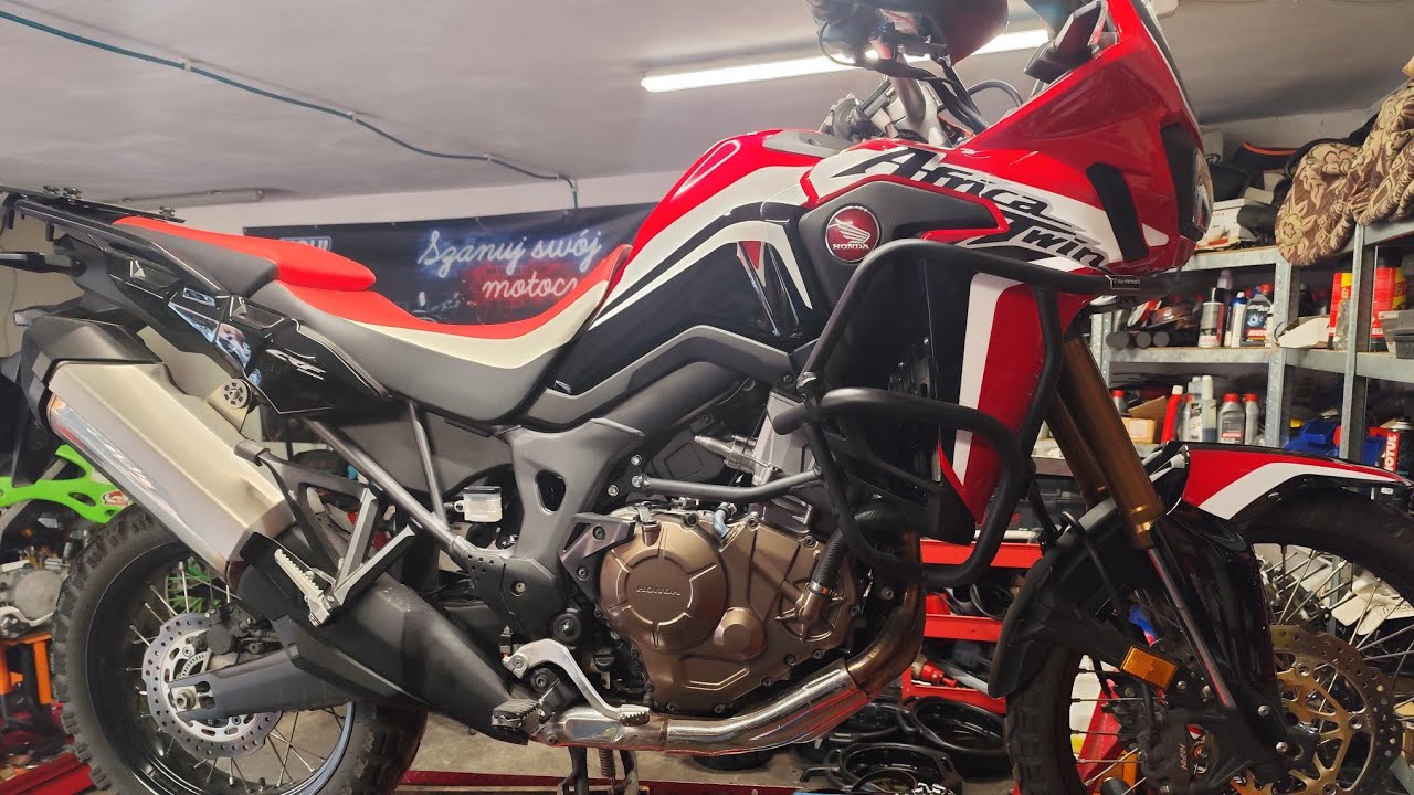 Honda CRF 1000 Africa Twin, francuska perełka od handlarza, pełen przegląd po kupnie.