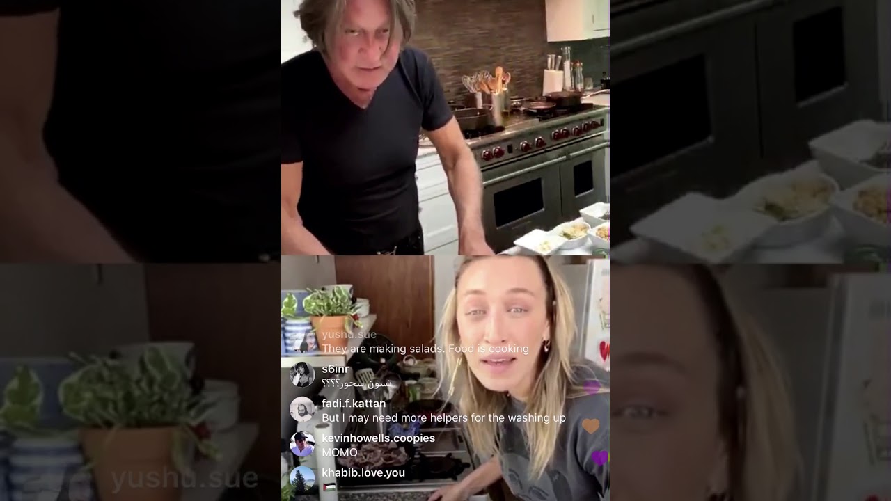 Chef Mohamed Hadid “A Simple Man From Nazareth”& Amazing Daughter Alana Hadid ~ Cooking Delicousness