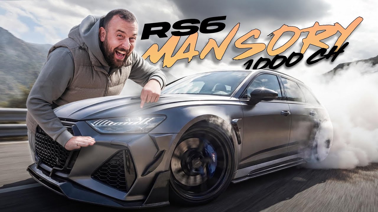 Je sors et test une Audi RS6 Mansory de 1020cv!!! C’est abusé !!!🥵🤯🤯