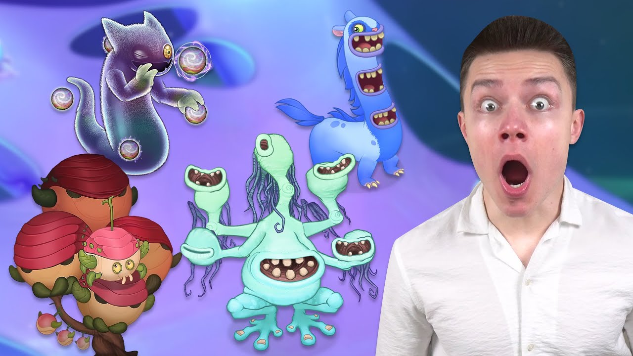 PLASMA ISLET Trailer! - NEW ISLAND Reaction & Ethereal LOWB! (My Singing Monsters)