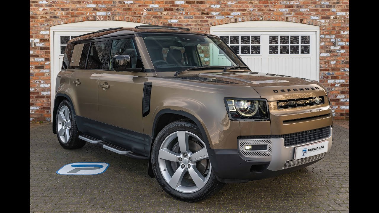 2020/20 LAND ROVER DEFENDER 110 2.0 FIRST EDITION IN GONDWANA BROWN METALLIC WITH BLACK INTERIOR