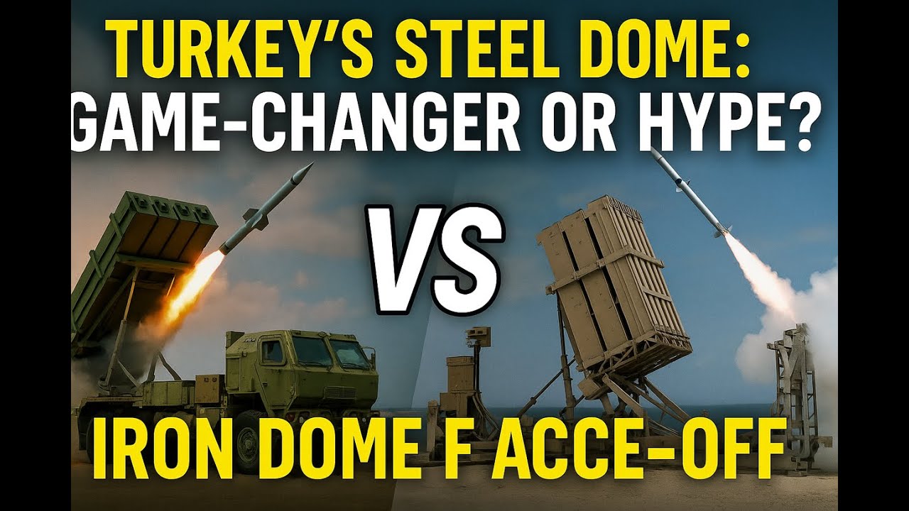 Turkey&rsquo;s &ldquo;Steel Dome&rdquo; vs Israel&rsquo;s Iron Dome: A New Defence Rivalry?