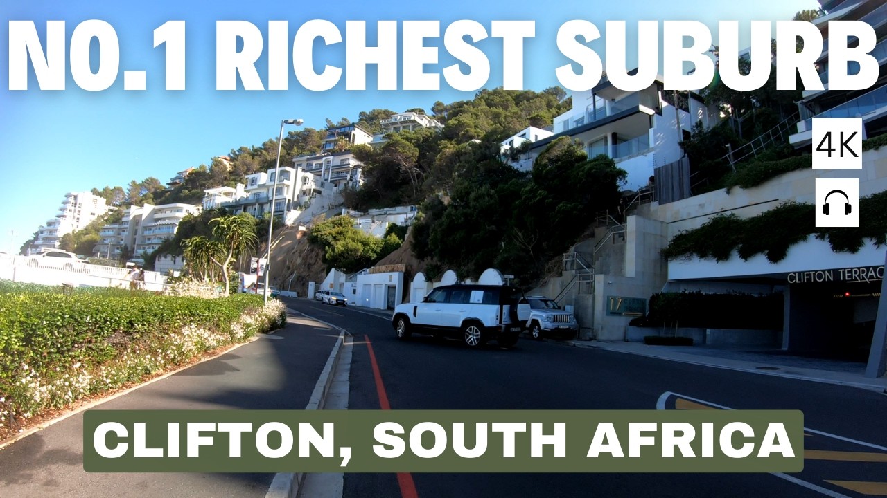 4K Walk Tour | Clifton Cape Town &ndash; South Africa's Number One Richest Suburb