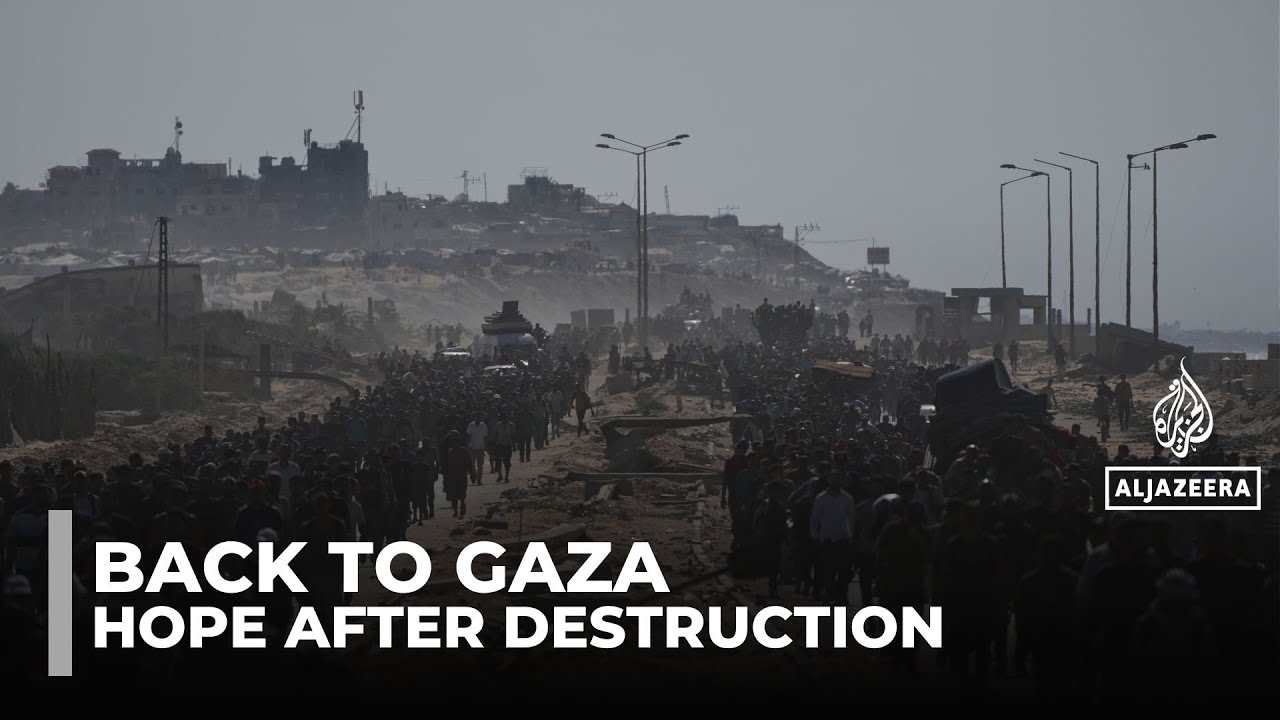 Palestinians Return to Northern Gaza Amid Destruction