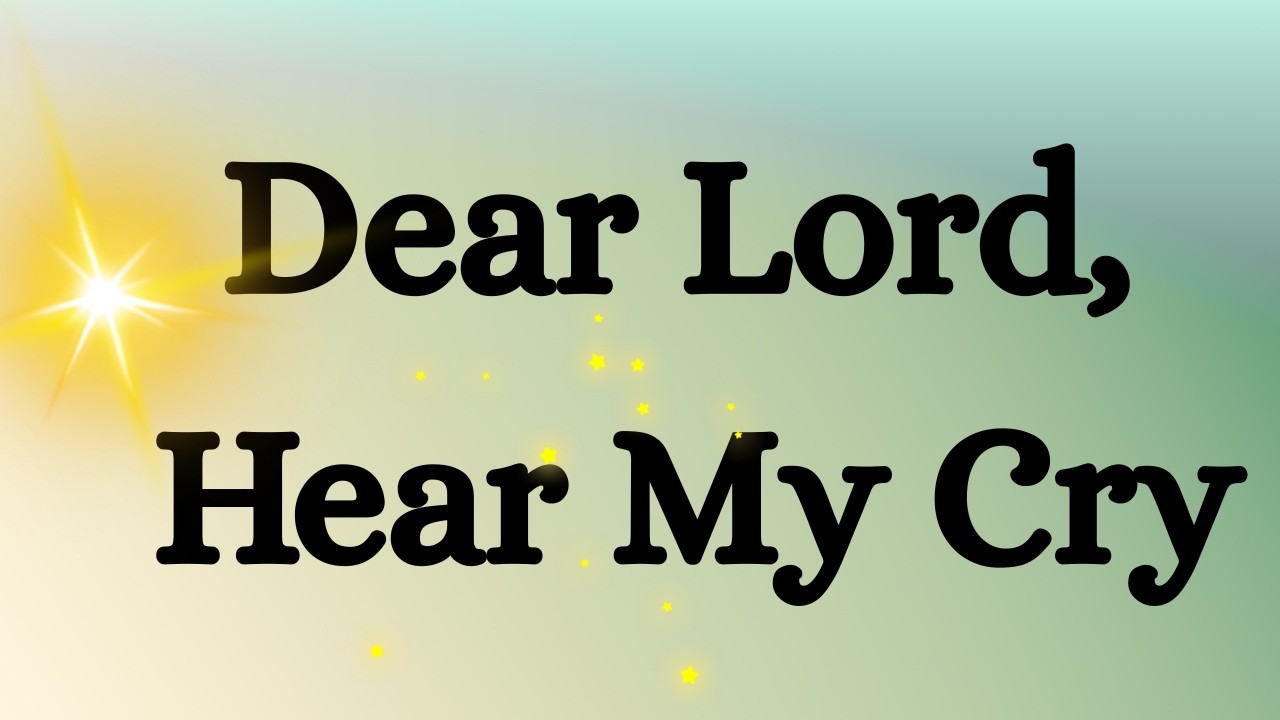 God Hears You  | A Prayer for Strength in Hard Times