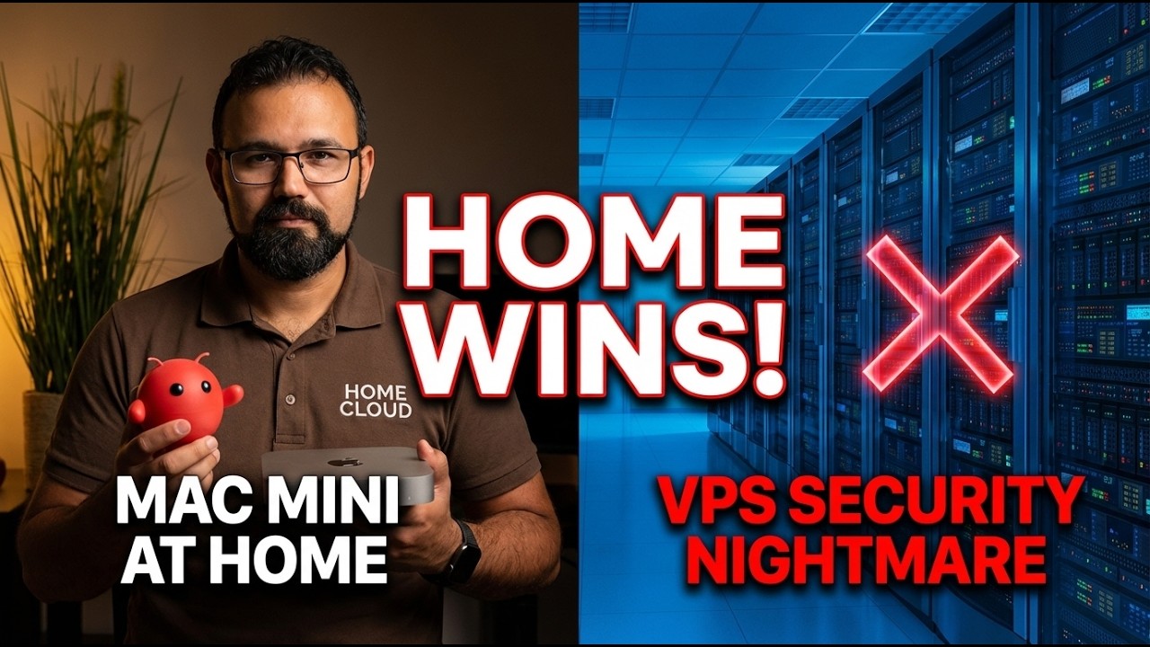 Mac Mini at Home vs VPS for OpenClaw: Why Home Actually Wins